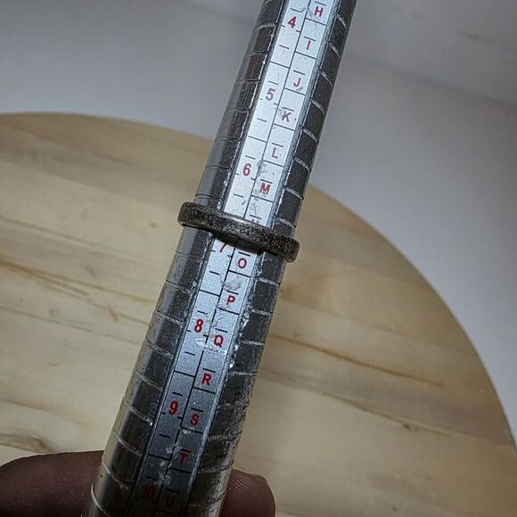 Vintage J. Bell Sterling Silver Navajo Turquoise Ring Size 7 Weighs 4 Grams - Picture 8 of 10